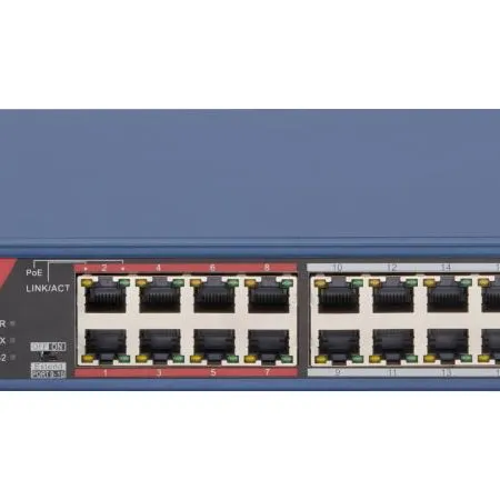 Hikvision 16 DS-3E0318P-E/M(B) 16 Port Unmanaged POE Switch